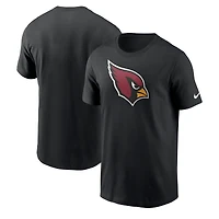 T-shirt essentiel Nike pour homme, logo Primetime des Arizona Cardinals, noir