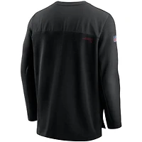 Men's Nike Black Arizona Cardinals Sideline Half-Zip UV Performance Jacket