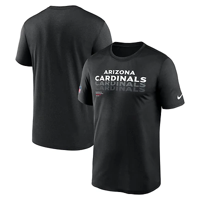 Men's Nike Black Arizona Cardinals Sideline Legend Performance T-Shirt