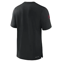 Men's Nike Black Arizona Cardinals Sideline Player Performance T-Shirt