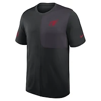 Men's Nike Black Arizona Cardinals Sideline UV Performance Coach Shirt
