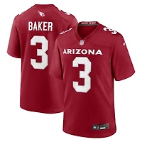 Maillot de joueur match Nike Budda Baker Cardinal des Arizona Cardinals pour homme