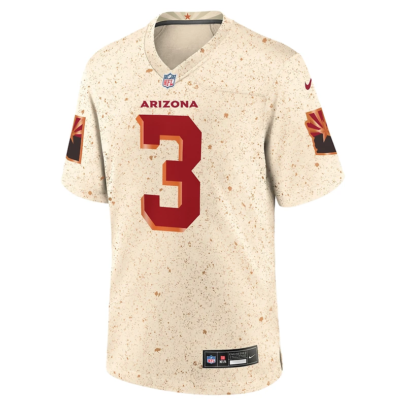 Maillot de match Nike Budda Baker Natural Arizona Cardinals 2025 Rivalries Collection pour homme