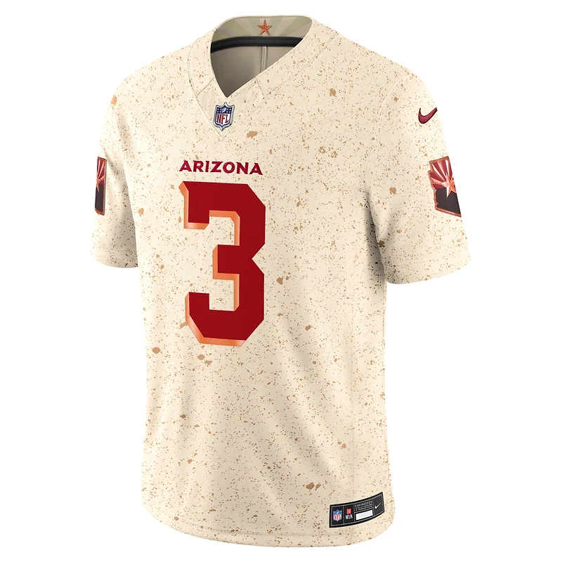 Maillot Nike Budda Baker Natural pour homme, édition limitée 2025 des Cardinals de l'Arizona