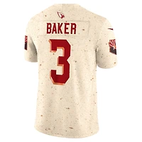 Maillot Nike Budda Baker Natural Arizona Cardinals Collection Rivalités 2025 pour homme, édition limitée cousue
