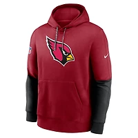 Sweat à capuche Nike Cardinal Arizona Cardinals 2024 Sideline Club pour homme