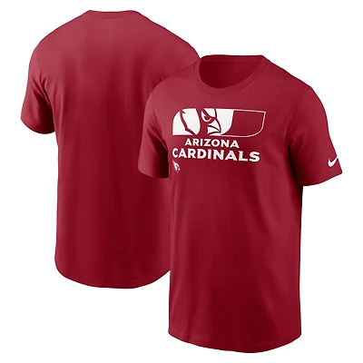 T-shirt essentiel Nike Cardinal Arizona Cardinals Air pour homme