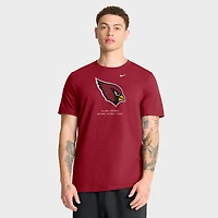 Men's Nike  Cardinal Arizona Cardinals Essential T-Shirt