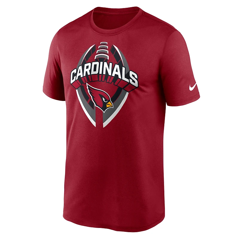 Men's Nike Cardinal Arizona Cardinals Legend Icon Performance T-Shirt