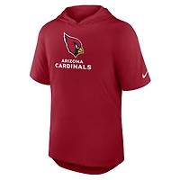 Men's Nike Cardinal Arizona Cardinals Lockup Tri-Blend Hoodie T-Shirt