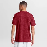 Men's Nike Cardinal Arizona Cardinals Sideline Double Covered Dri-FIT Velocity T-Shirt