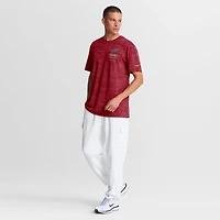 Men's Nike Cardinal Arizona Cardinals Sideline Double Covered Dri-FIT Velocity T-Shirt