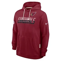 Men's Nike Cardinal Arizona Cardinals Sideline Standard Issue Dri-FIT Hoodie