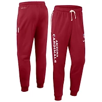 Men's Nike Cardinal Arizona Cardinals Sideline Standard Issue Ground Game Dri-FIT Taper Pants