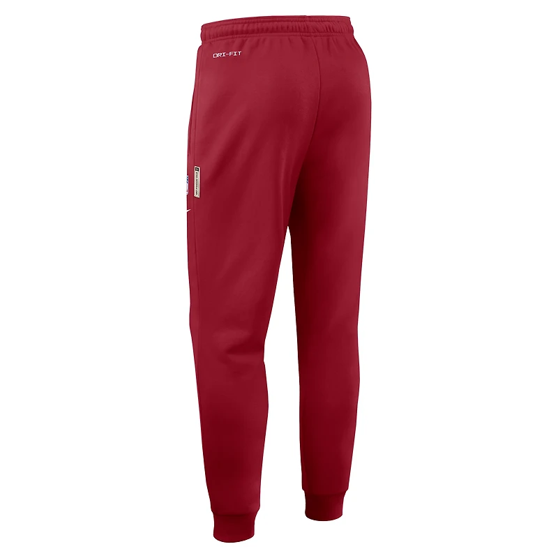 Men's Nike Cardinal Arizona Cardinals Sideline Standard Issue Ground Game Dri-FIT Taper Pants