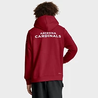 Men's Nike Cardinal Arizona Cardinals Sideline Standard Issue Initial Home Dri-FIT Hoodie