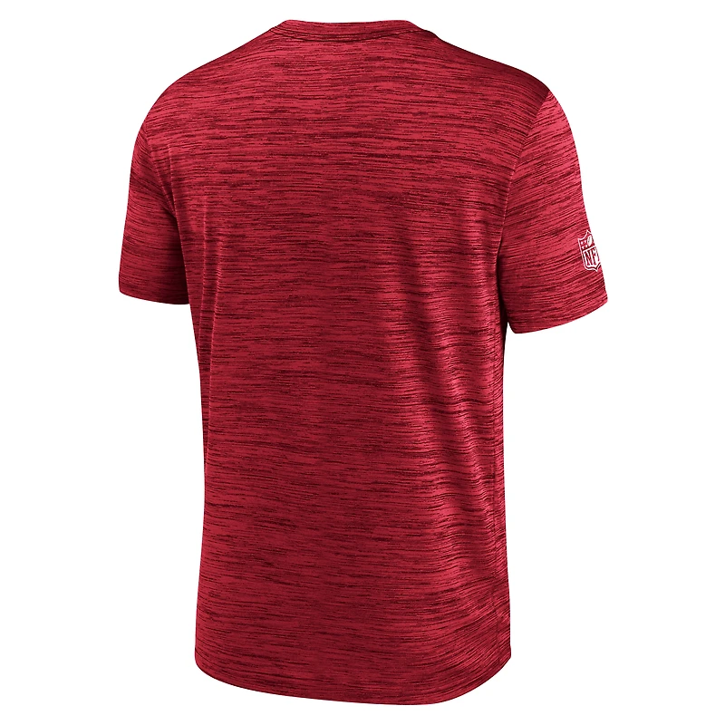 Men's Nike Cardinal Arizona Cardinals Sideline Velocity Dri-FIT T-Shirt