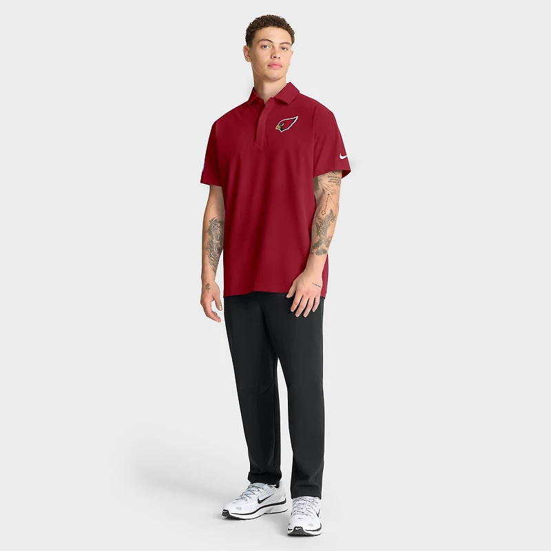 Polo tissé Nike Cardinal Sideline Dri-FIT pour homme des Cardinals de l'Arizona