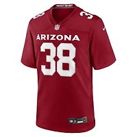 Men's Nike Chad Ryland  Cardinal Arizona Cardinals Team Game Jersey