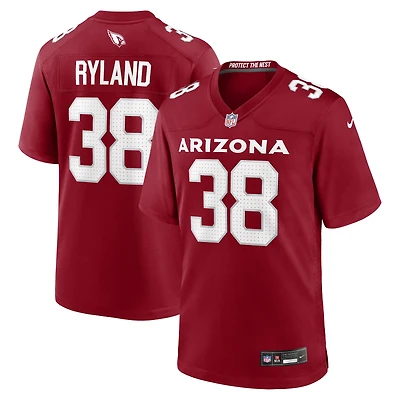 Maillot Nike Chad Ryland Cardinal pour homme, équipe des Cardinals de l'Arizona