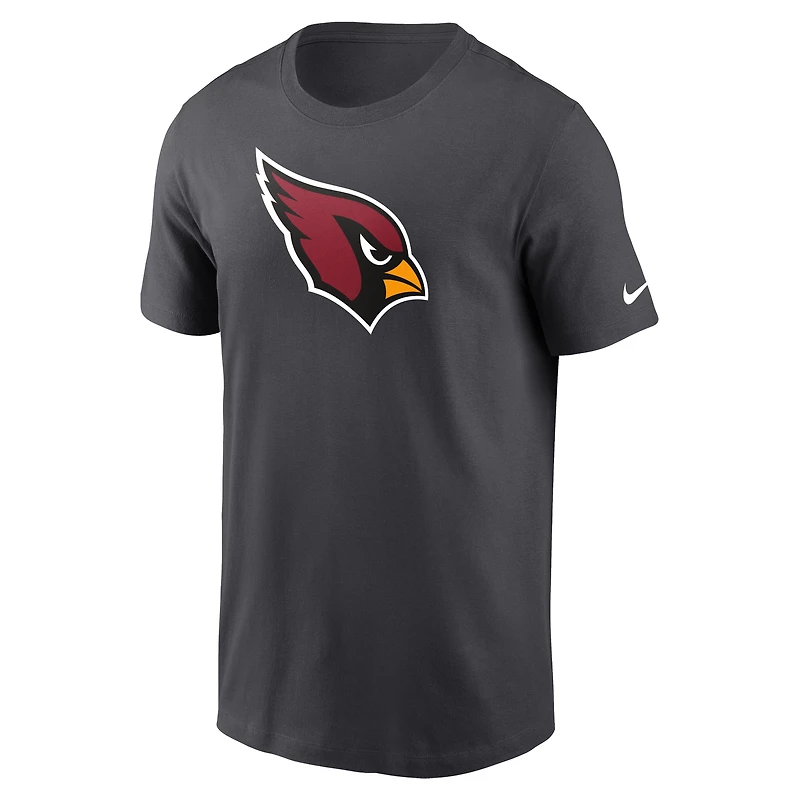 Men's Nike Charcoal Arizona Cardinals Primetime Logo Essential T-Shirt