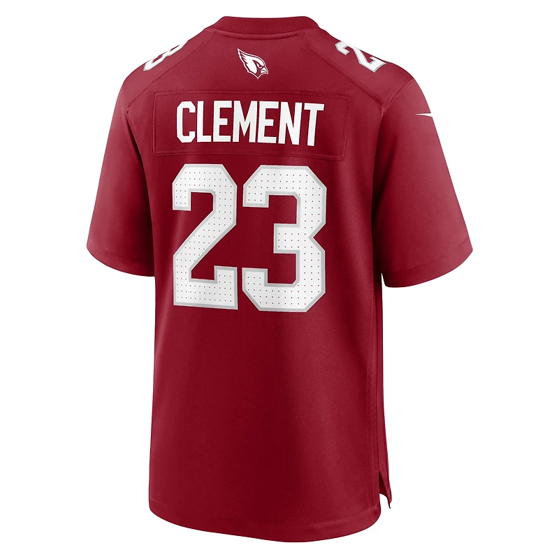 Men's Nike Corey Clement  Cardinal Arizona Cardinals Team Game Jersey