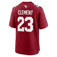 Men's Nike Corey Clement  Cardinal Arizona Cardinals Team Game Jersey