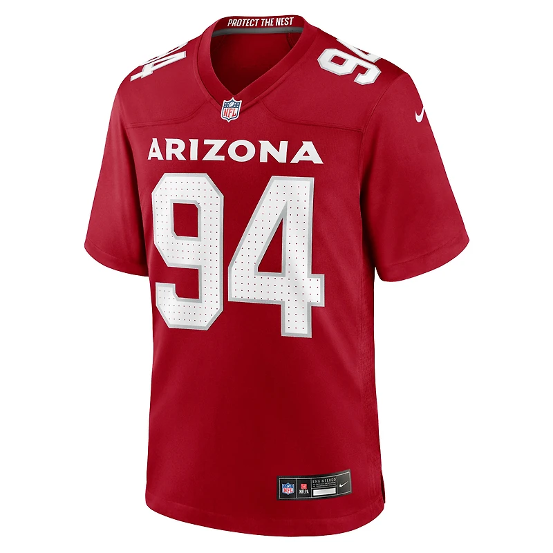 Maillot de match Nike Dalvin Tomlinson Cardinal des Arizona Cardinals pour homme