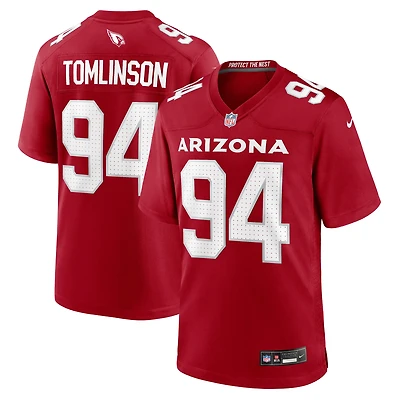 Maillot de match Nike Dalvin Tomlinson Cardinal des Arizona Cardinals pour homme