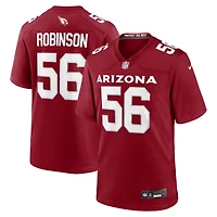 Maillot de jeu joueur Nike Darius Robinson Cardinal Arizona Cardinals pour homme
