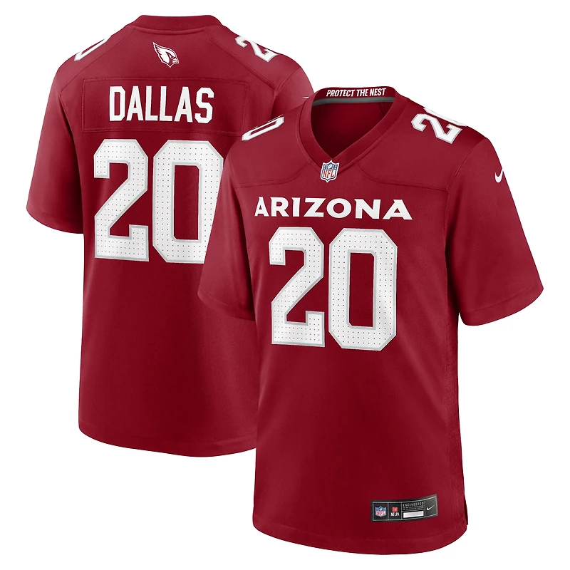 Maillot de match Nike DeeJay Dallas Cardinal Arizona Cardinals pour homme