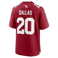 Men's Nike DeeJay Dallas  Cardinal Arizona Cardinals Team Game Jersey