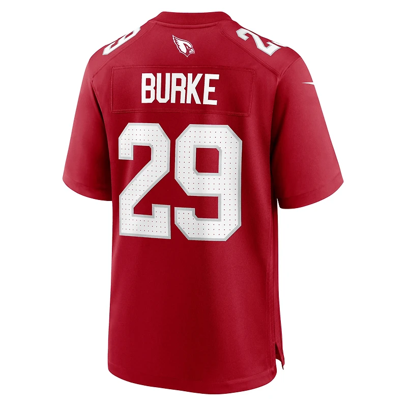 Maillot Nike Denzel Burke Cardinal pour homme, équipe des Cardinals de l'Arizona