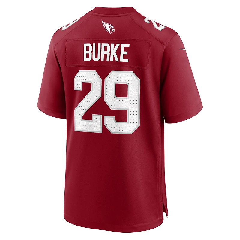 Maillot Nike Denzel Burke Cardinal pour homme, équipe des Cardinals de l'Arizona