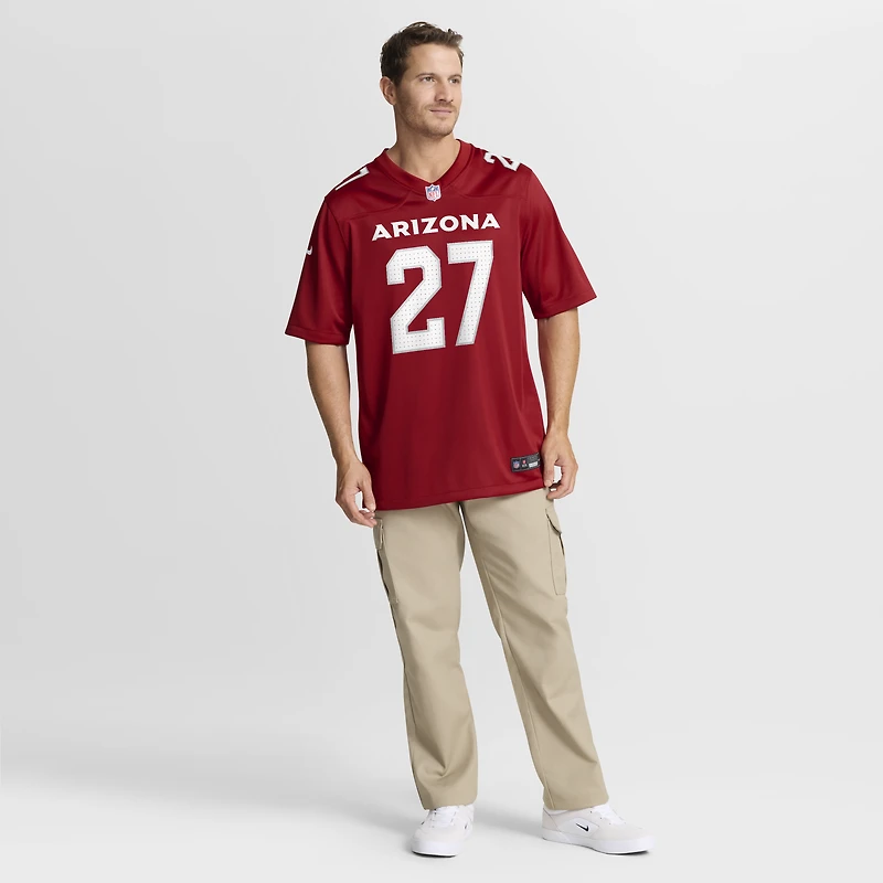 Maillot de match l'équipe Nike Divaad Wilson Cardinal des Arizona Cardinals pour homme