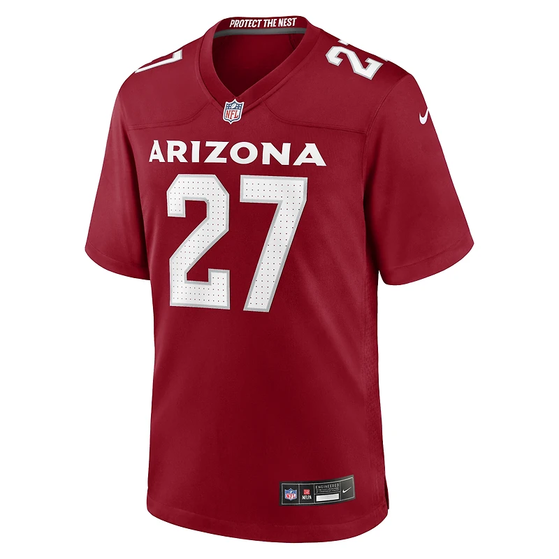 Maillot de match l'équipe Nike Divaad Wilson Cardinal des Arizona Cardinals pour homme