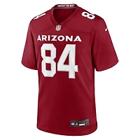 Maillot de match l'équipe Nike Elijah Higgins Cardinal des Arizona Cardinals pour homme