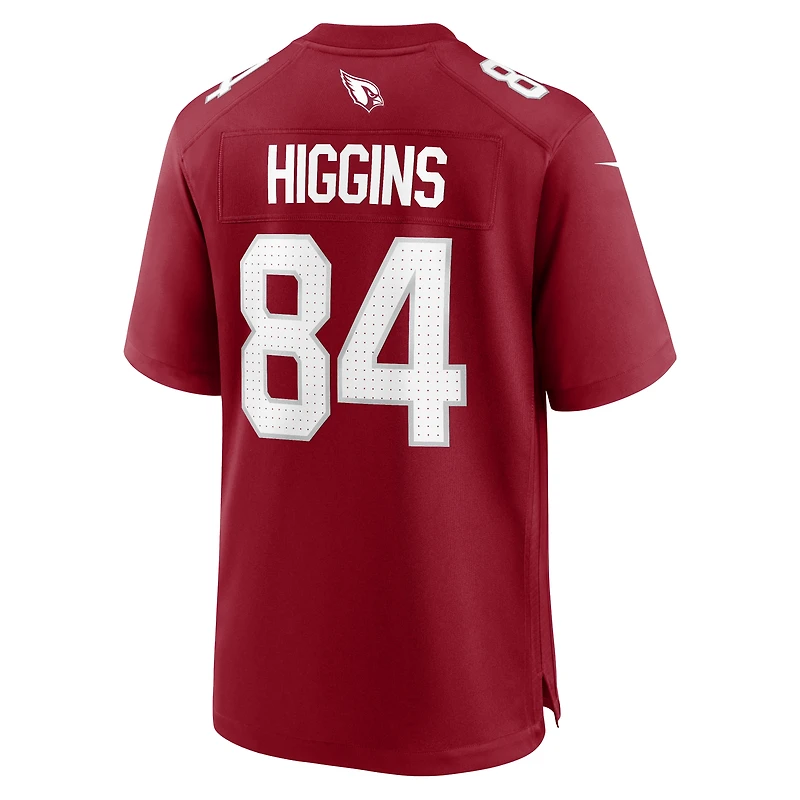Men's Nike Elijah Higgins  Cardinal Arizona Cardinals Team Game Jersey