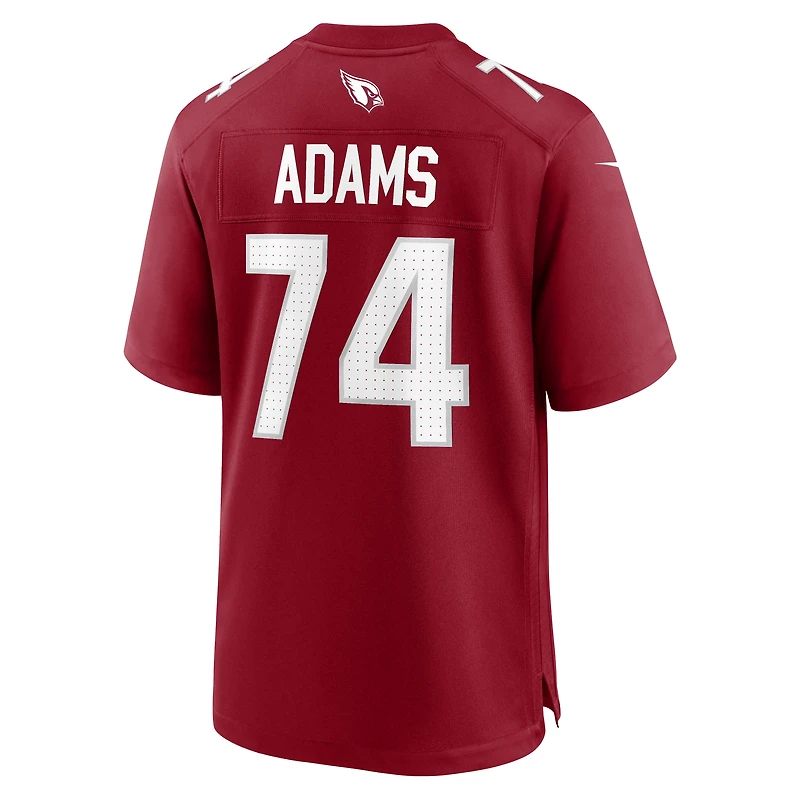 Maillot de match d'équipe Nike Isaiah Adams Cardinal Arizona Cardinals pour homme
