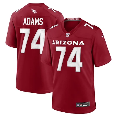 Maillot de match d'équipe Nike Isaiah Adams Cardinal Arizona Cardinals pour homme