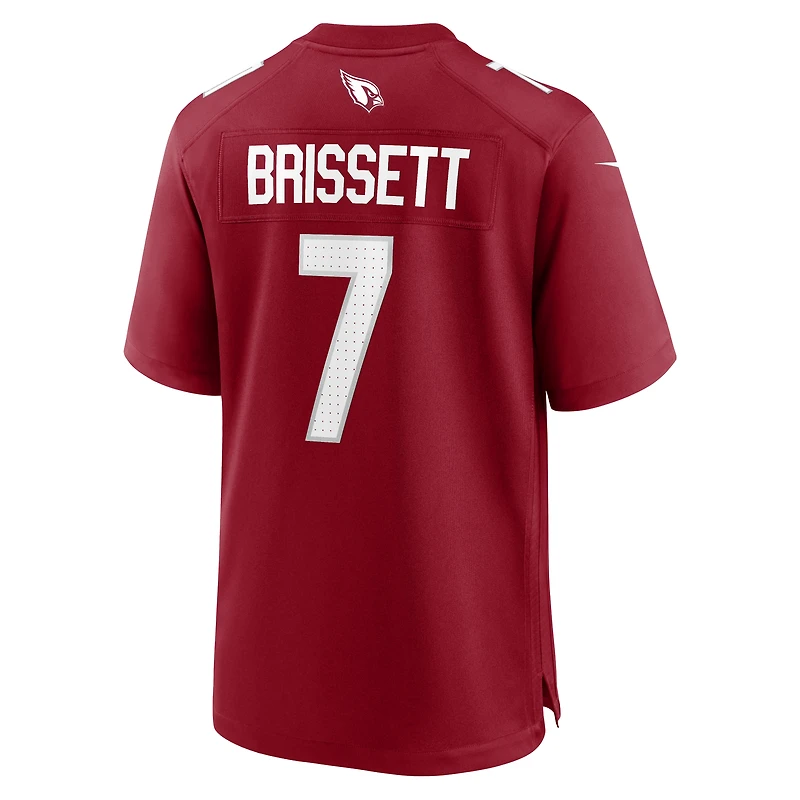 Maillot de match Nike Jacoby Brissett Cardinal des Cardinals l'Arizona pour homme