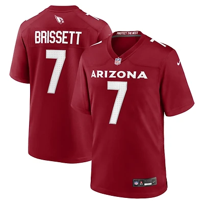 Men's Nike Jacoby Brissett Cardinal Arizona Cardinals Team Game Jersey