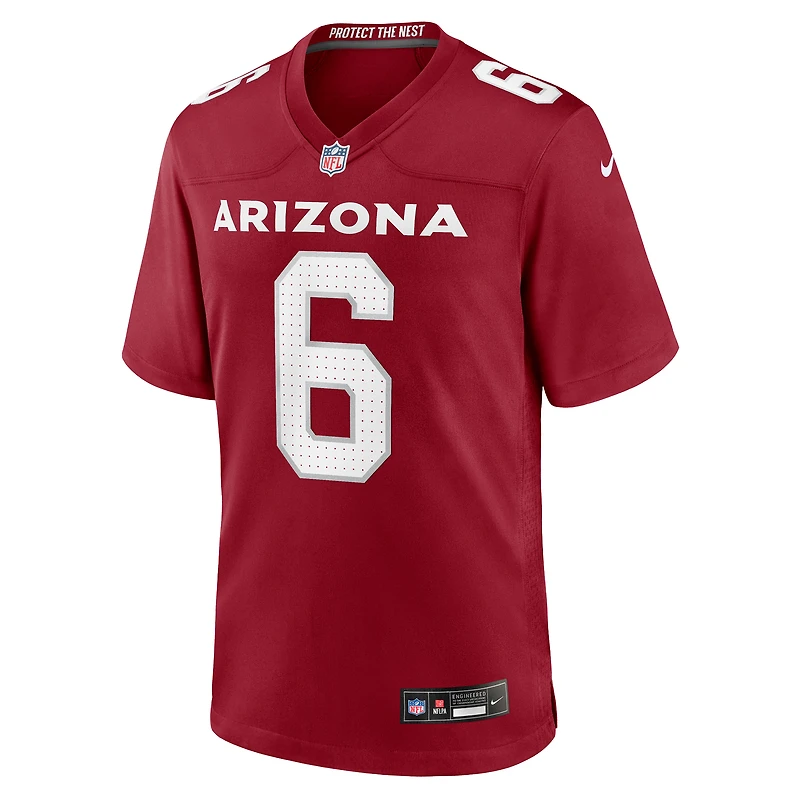 Maillot de match à domicile Nike James Conner Cardinal des Arizona Cardinals pour homme