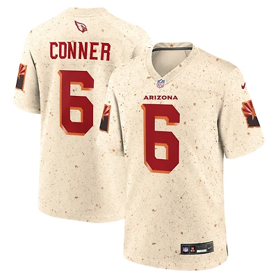 Maillot de match Nike James Conner Natural Arizona Cardinals 2025 Rivalries Collection pour homme