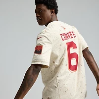 Men's Nike James Conner Natural Arizona Cardinals 2025 Rivalries Collection Limited Jersey