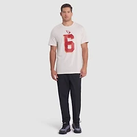 Men's Nike James Conner Natural Arizona Cardinals 2025 Rivalries Collection Player Name & Number T-Shirt
