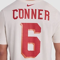 Men's Nike James Conner Natural Arizona Cardinals 2025 Rivalries Collection Player Name & Number T-Shirt