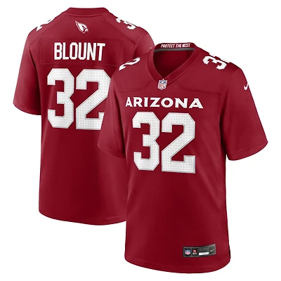 Men's Nike Joey Blount  Cardinal Arizona Cardinals Game Jersey
