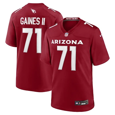 Men's Nike Jon Gaines II  Cardinal Arizona Cardinals Team Game Jersey