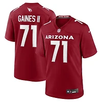 Men's Nike Jon Gaines II  Cardinal Arizona Cardinals Team Game Jersey